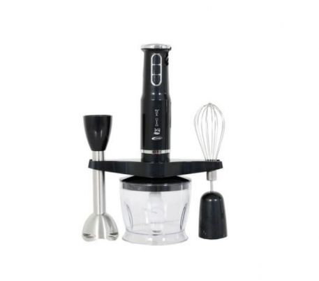 Mixeur Plongeant Multifonction 4 en 1 - 500 ml - 600 W - Noir - Garantie 1 An Mixeur Plongeant Multifonction 4 en 1 - 500 ml - 600 W - Noir - Garantie 1 An