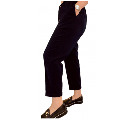 Pantalon cheville Noir Pantalon cheville Noir