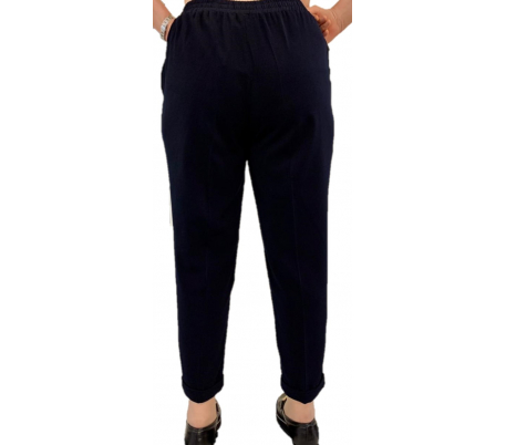 Pantalon cheville Bleu Pantalon cheville Bleu